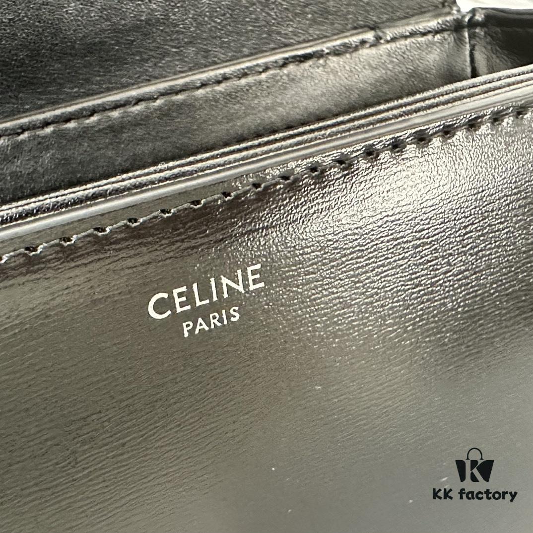 Celine Triumph Teen Smooth Calfskin Leather Bag