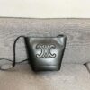 CELINE Spring-Summer New Arrival CUIR Bucket Bag with Arc de Triomphe 3D Logo, Sophisticated and Mature Design