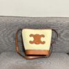CELINE Spring Summer New Arrival CUIR Bucket Bag with Arc de Triomphe 3D Logo, Sophisticated and Mature Design