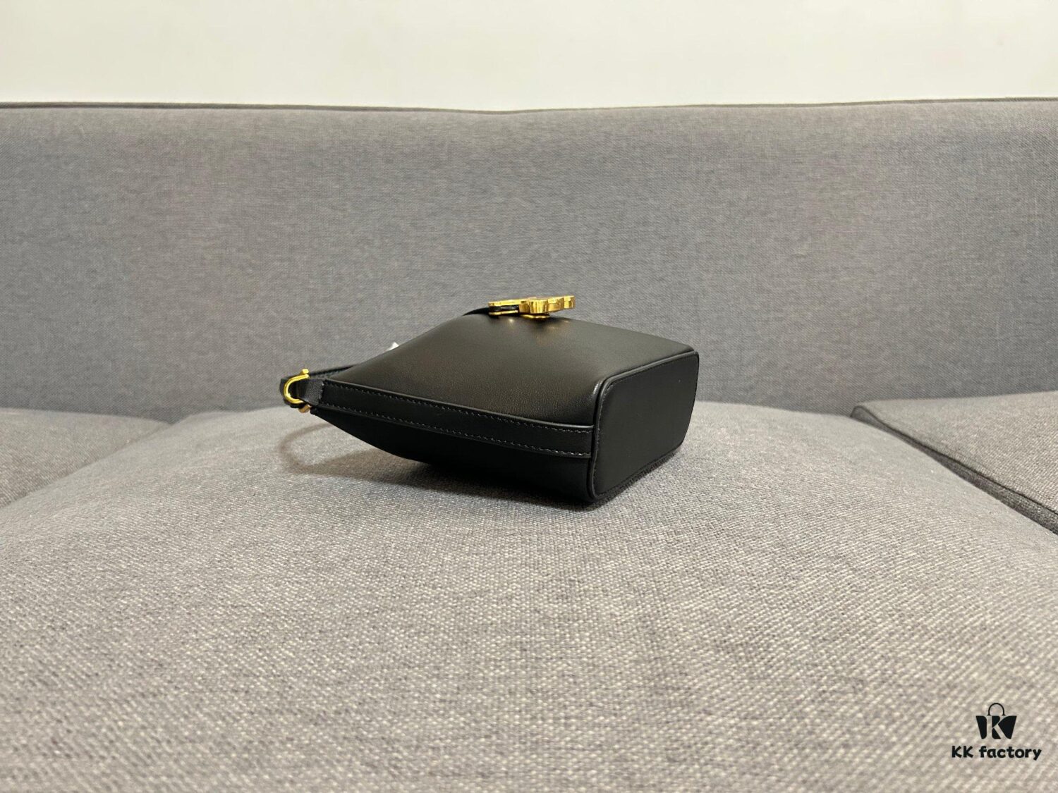 CELINE New Fries Bag, Smooth PVC Cowhide Two Styles, Original Hardware, Exquisitely Compact Design, Handheld or Crossbody, Holds Small Items, Stunning Look