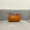 CELINE Triumph Arch TILLY Logo-Print Leather Handbag