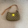CELINE Triumph Arch TILLY Logo-Print Leather Handbag