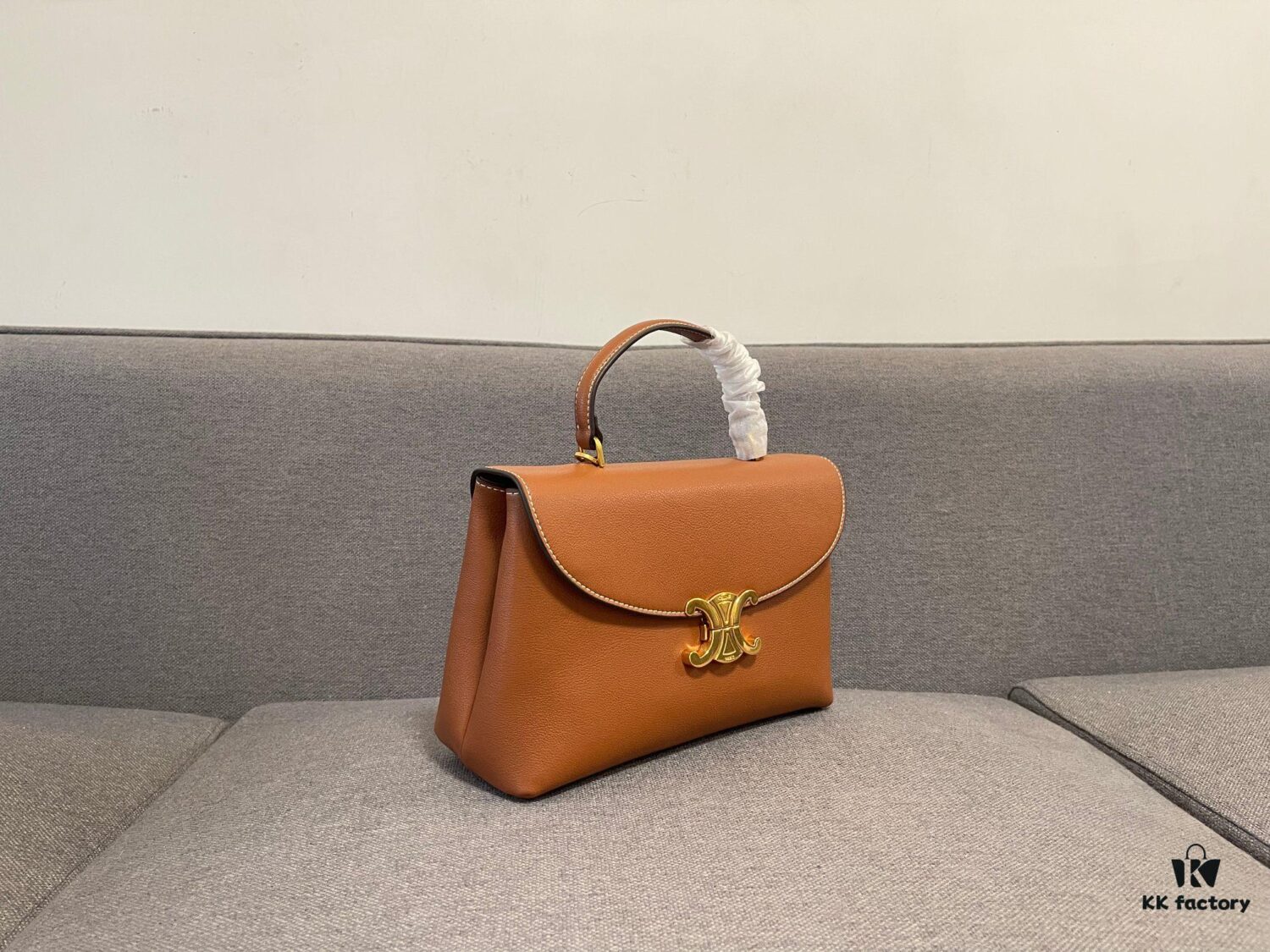 New Arrival CELINE Arc de Triomphe Kelly Bag, 8018#, Size: 25.5x18.5x10