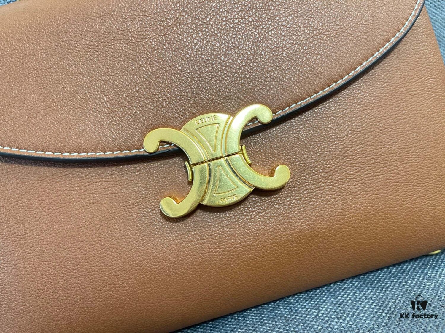 New Arrival CELINE Arc de Triomphe Kelly Bag, 8018#, Size: 25.5x18.5x10