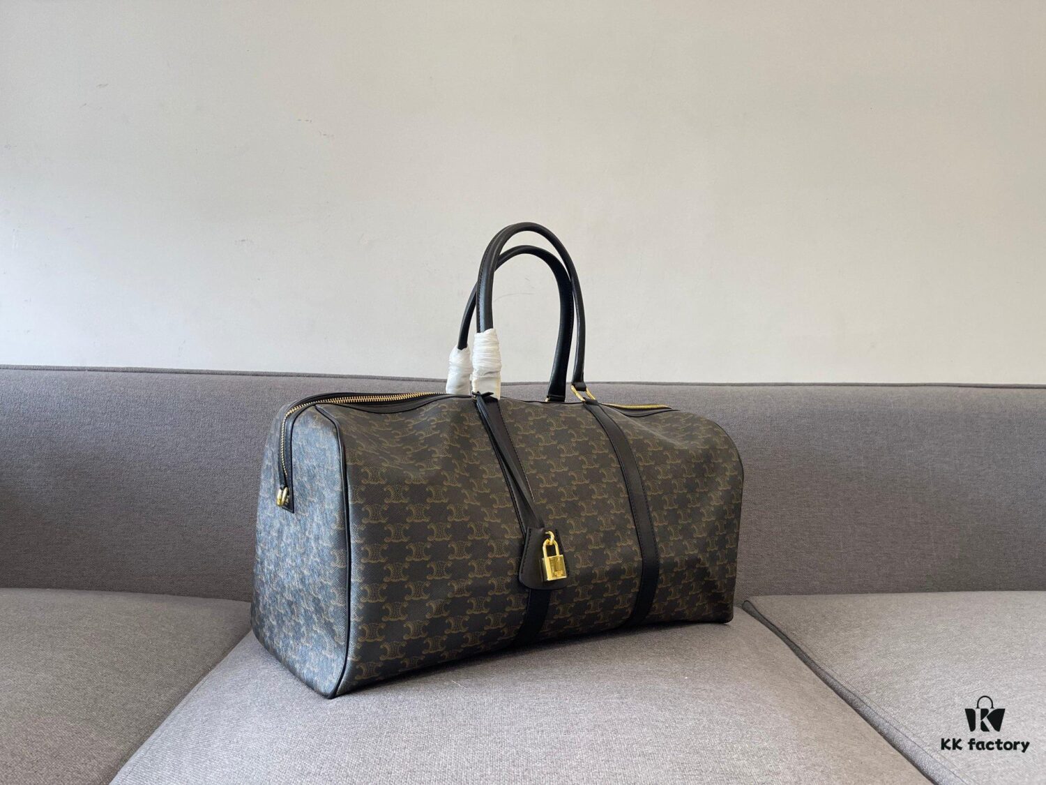 Celine Vintage Travel Bag – Timeless Archlight Monogram Design with Lightweight, Spacious Build