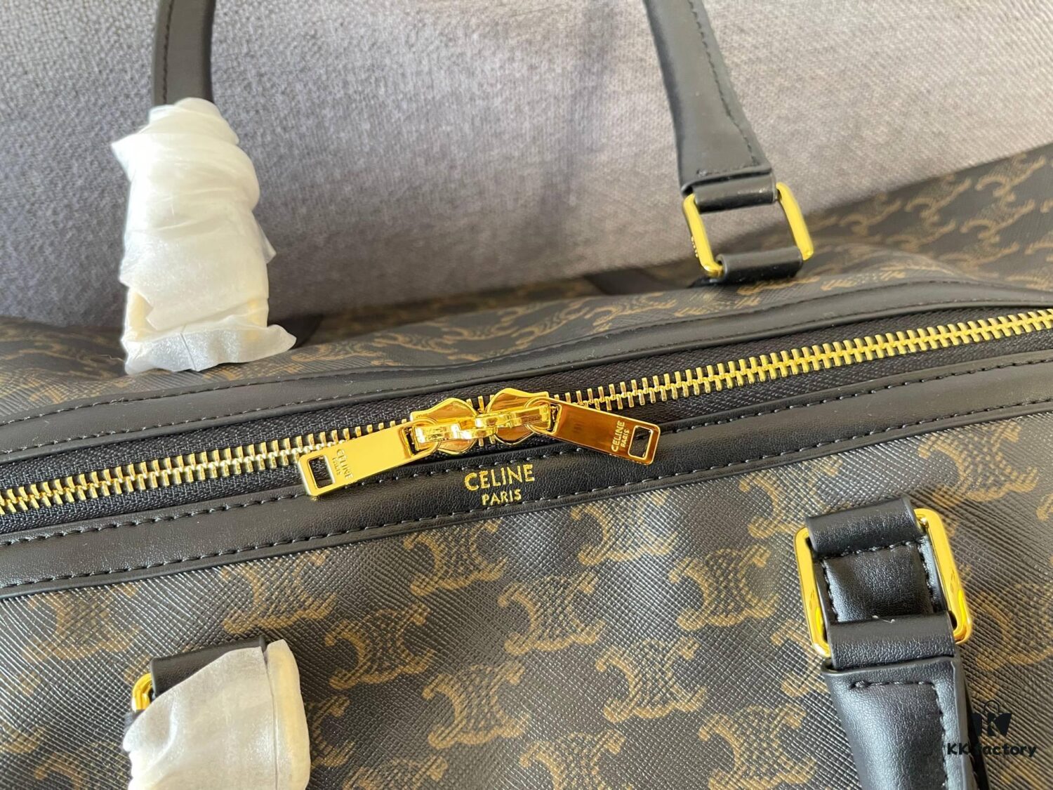 Celine Vintage Travel Bag – Timeless Archlight Monogram Design with Lightweight, Spacious Build