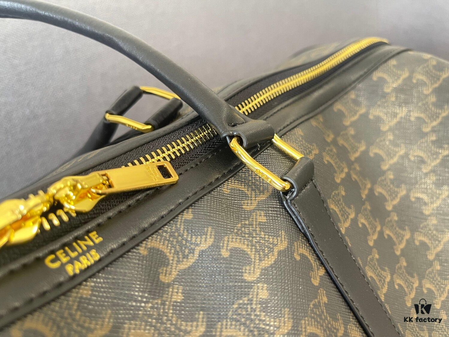 Celine Vintage Travel Bag – Timeless Archlight Monogram Design with Lightweight, Spacious Build