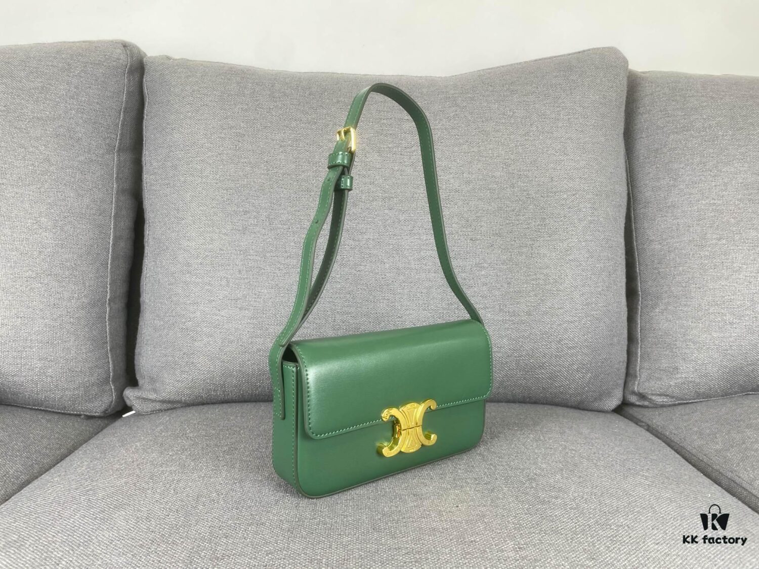 CELINE Triomphe Arc de Triomphe Underarm Bag, Spring/Summer Limited Edition