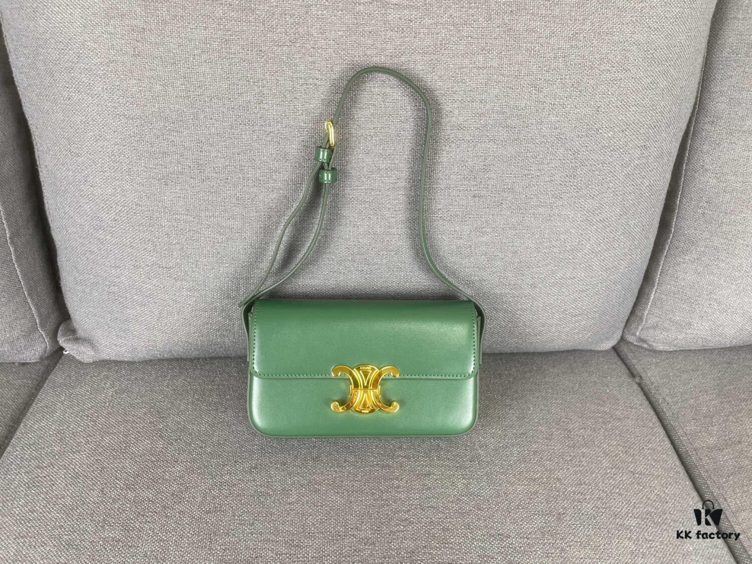 CELINE Triomphe Arc de Triomphe Underarm Bag, Spring/Summer Limited Edition