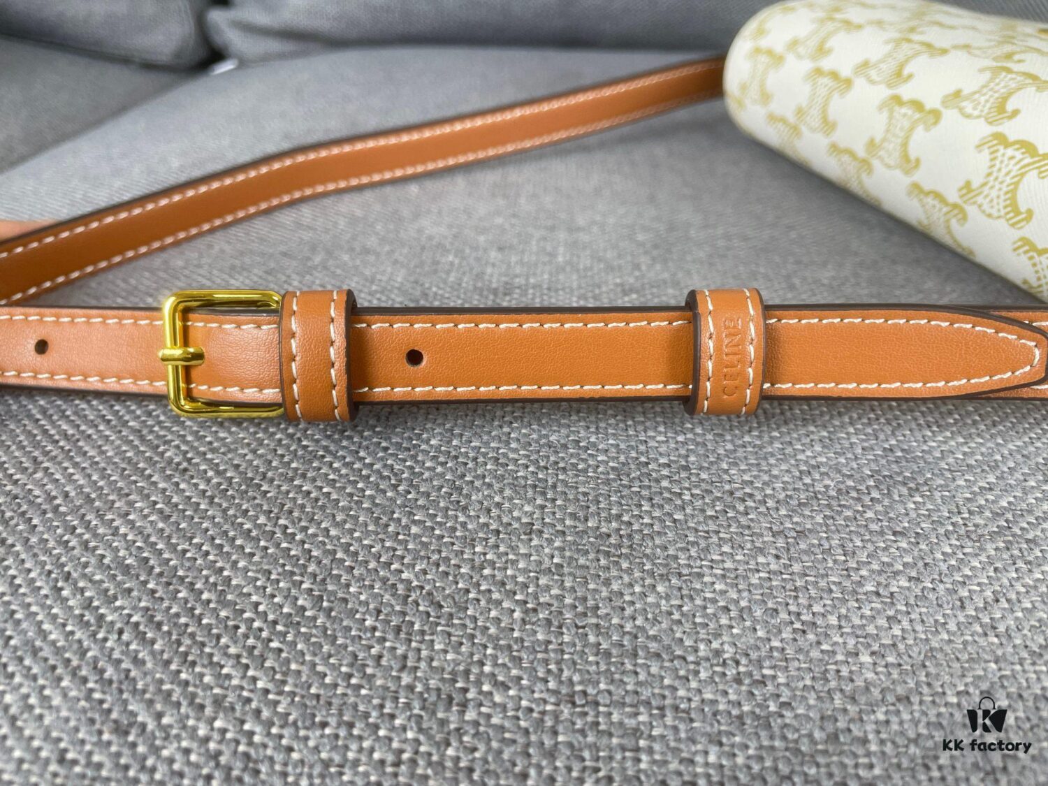 CELINE Brand New Triomphe Arc de Triomphe Underarm Bag, Limited Spring-Summer Edition