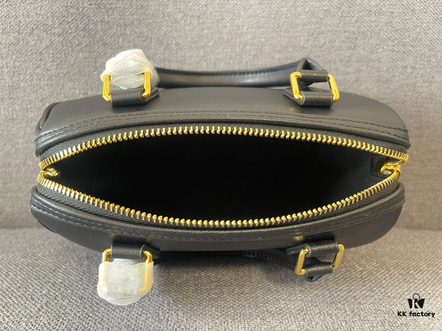 Celine Arc Triomphe Small Boston Pillow Bag in Leather and Fabric Materials