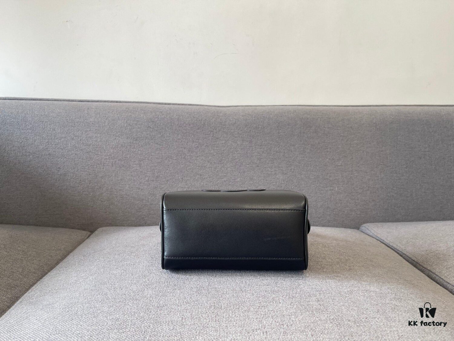 Celine Arc Triomphe Small Boston Pillow Bag in Leather and Fabric Materials