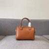 Celine Arcades Small Boston Pillow Bag in Leather and Fabric Materials