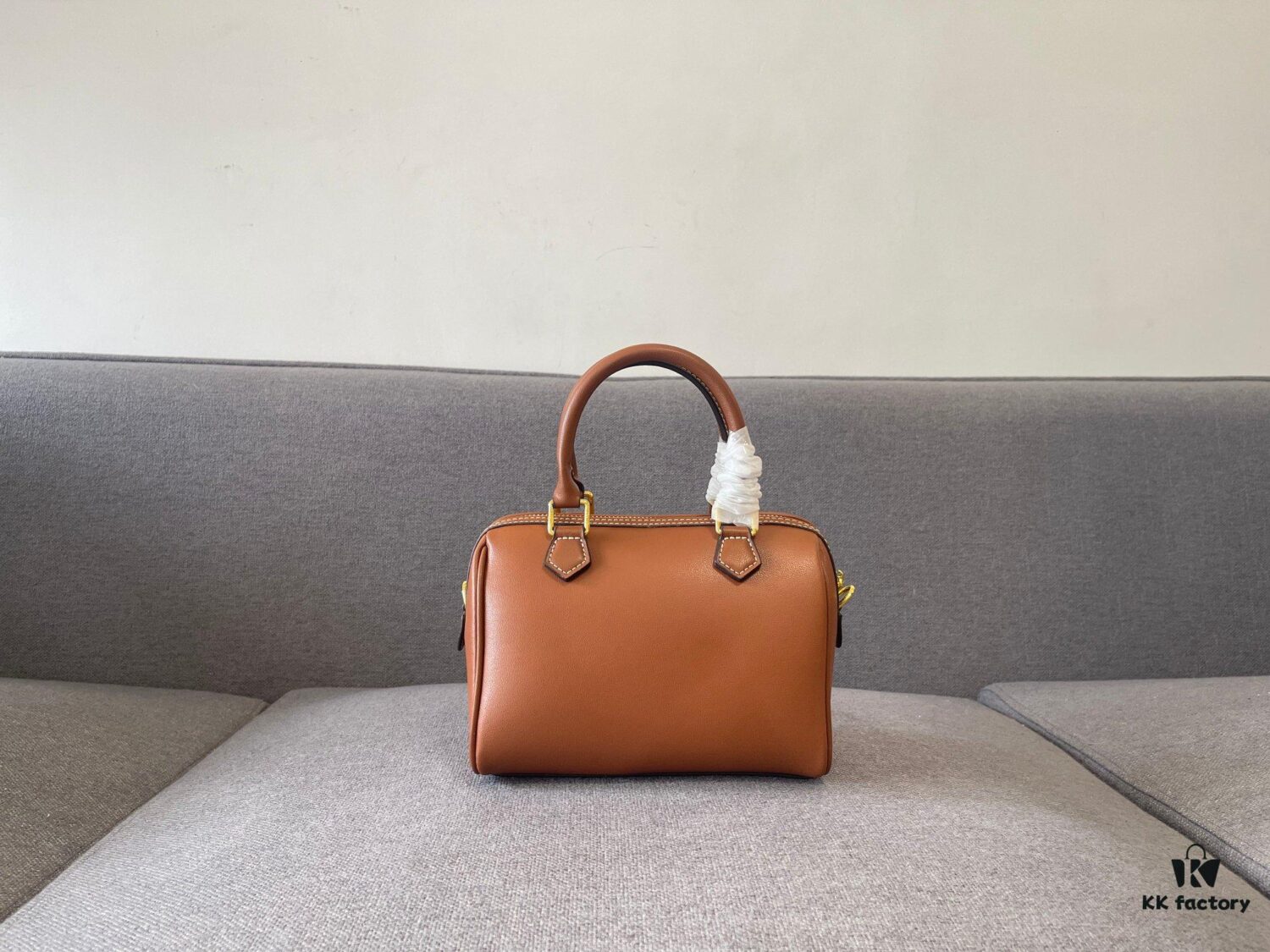 Celine Arcades Small Boston Pillow Bag in Leather and Fabric Materials
