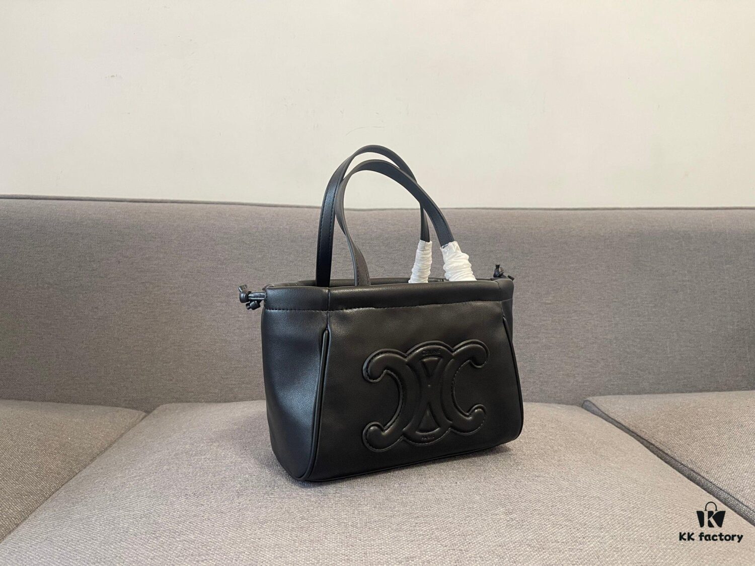 CELINE New CABAS Small Drawstring Tote