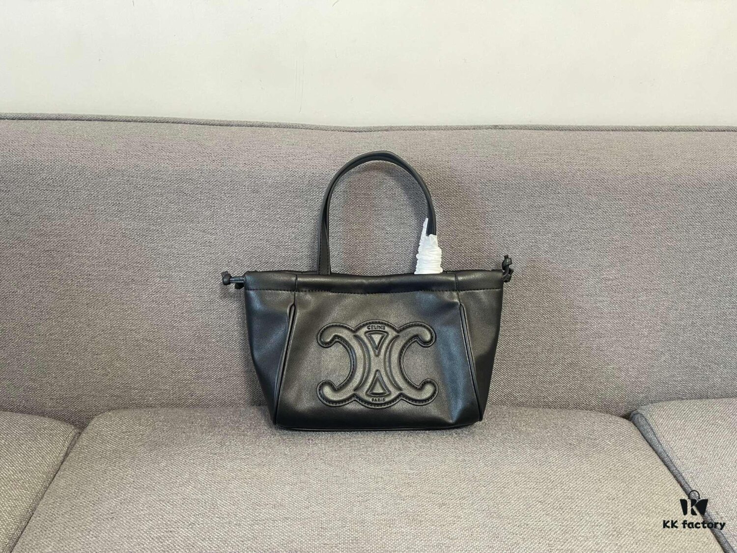 CELINE New CABAS Small Drawstring Tote