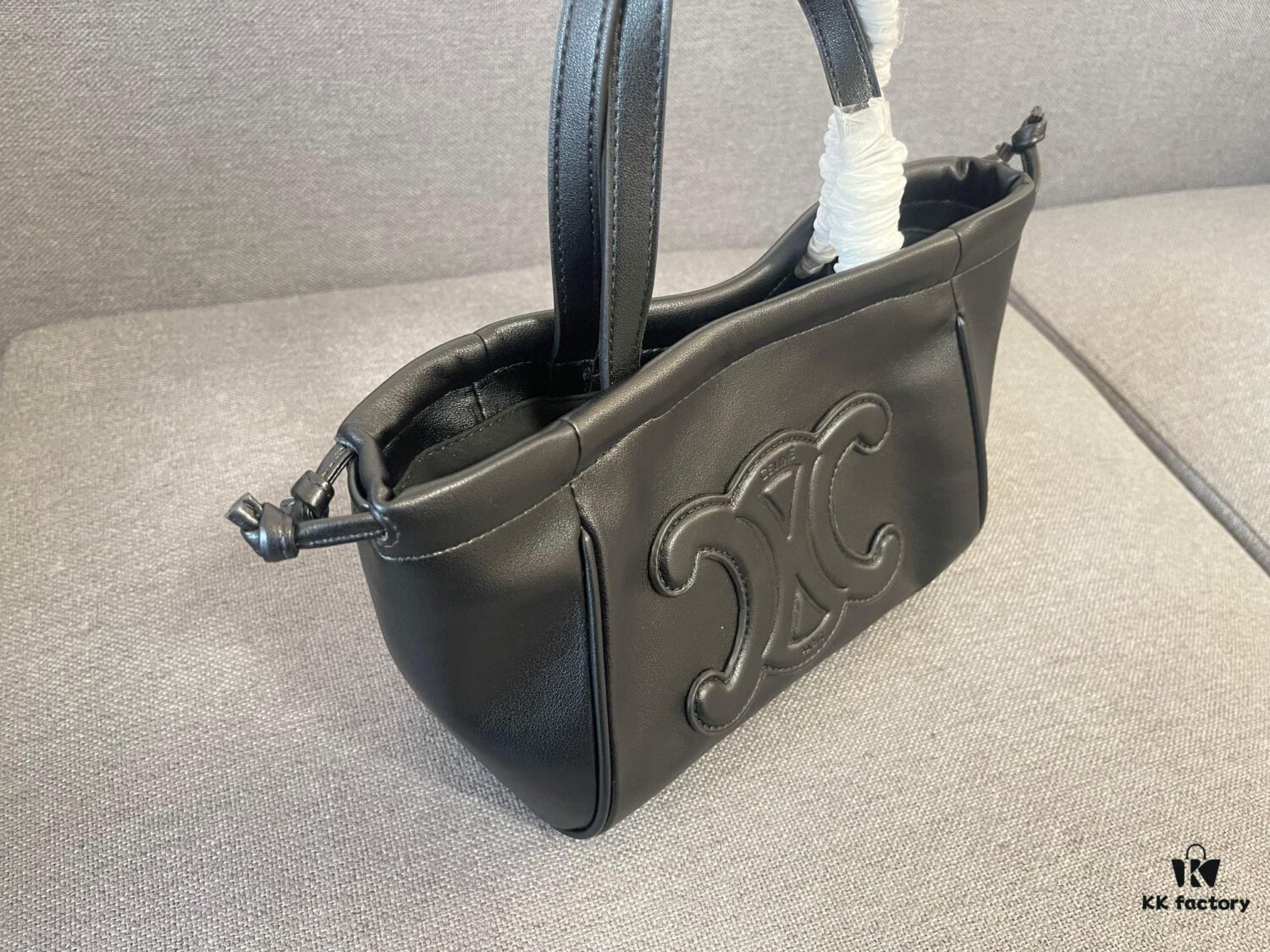 CELINE New CABAS Small Drawstring Tote