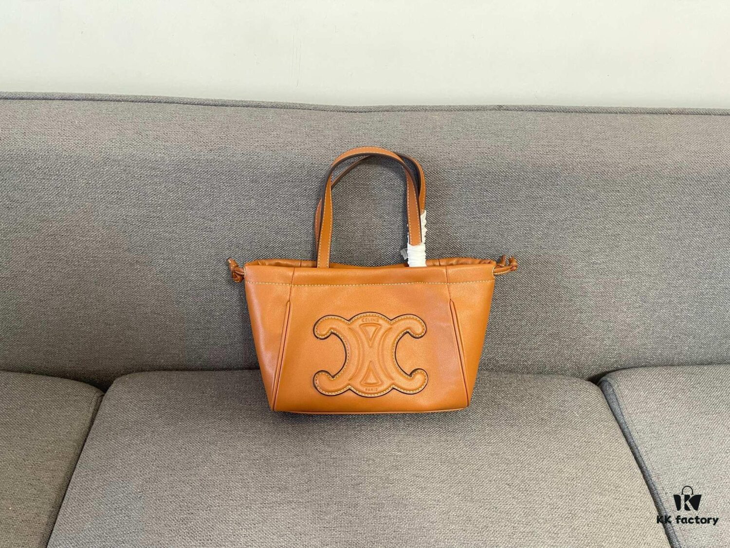 CELINE New Small CABAS Drawstring Tote