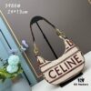 New Arrival Celine Shoulder Bag, Vintage Style, Large Capacity, Minimalist Letter Design, Popular Fashion Element, Size 24*13cm, Model No. 3988
