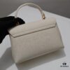 Quality Upgrade Small Size Celine 2024 New Archival Bag in Crispy Calf Leather