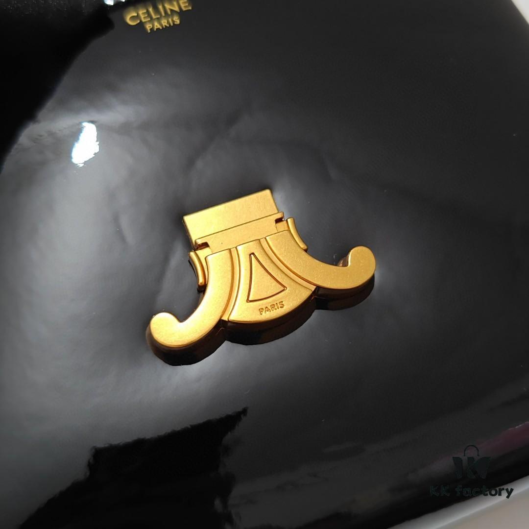 New Matte Leather Celine 2024 Arc Triomphe Bag