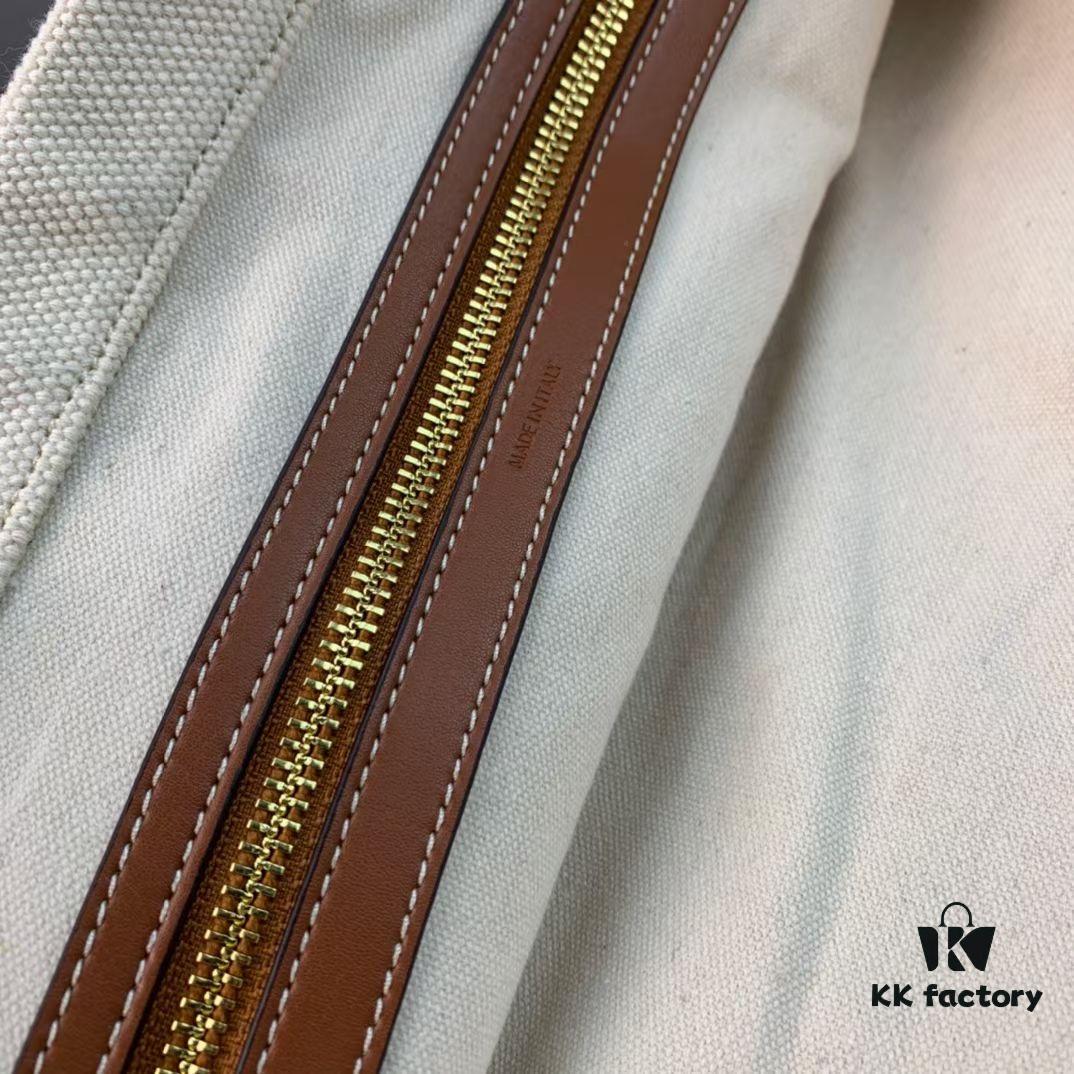 New Arrival 🔅 CABAS CELINE Printed Canvas and Calfskin Crossbody Tote Bag