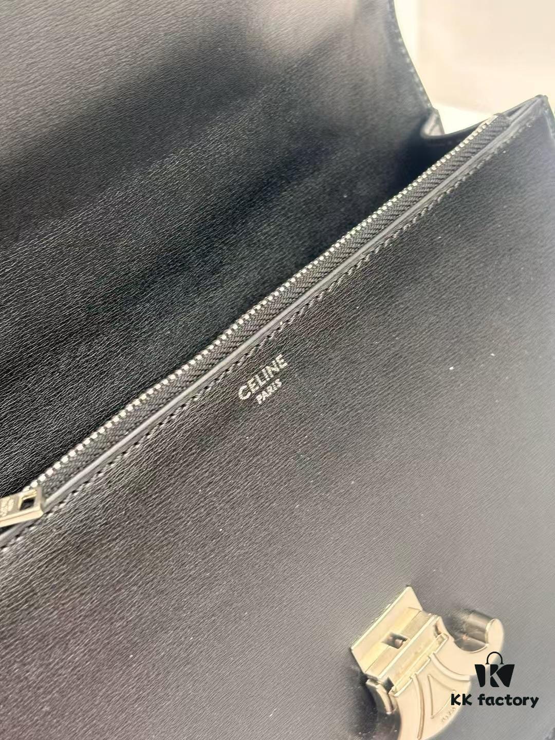 Top Quality Original 2025 New Arrival Celine Men's Leather Messenger Bag