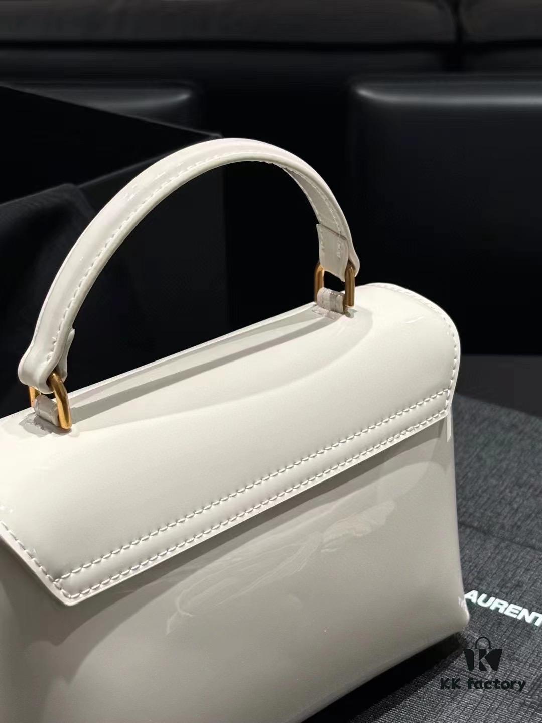 Top-tier Release Celine 2024 New Arrival Arc Triomphe Bag Patent Leather Mini Size 20.5x13x8