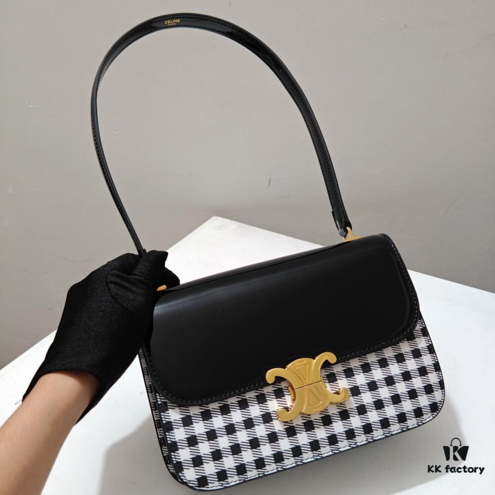 Celine 2024 Autumn/Winter New Arrival GARANCE – Timeless Elegance in Glossy Cowhide Leather