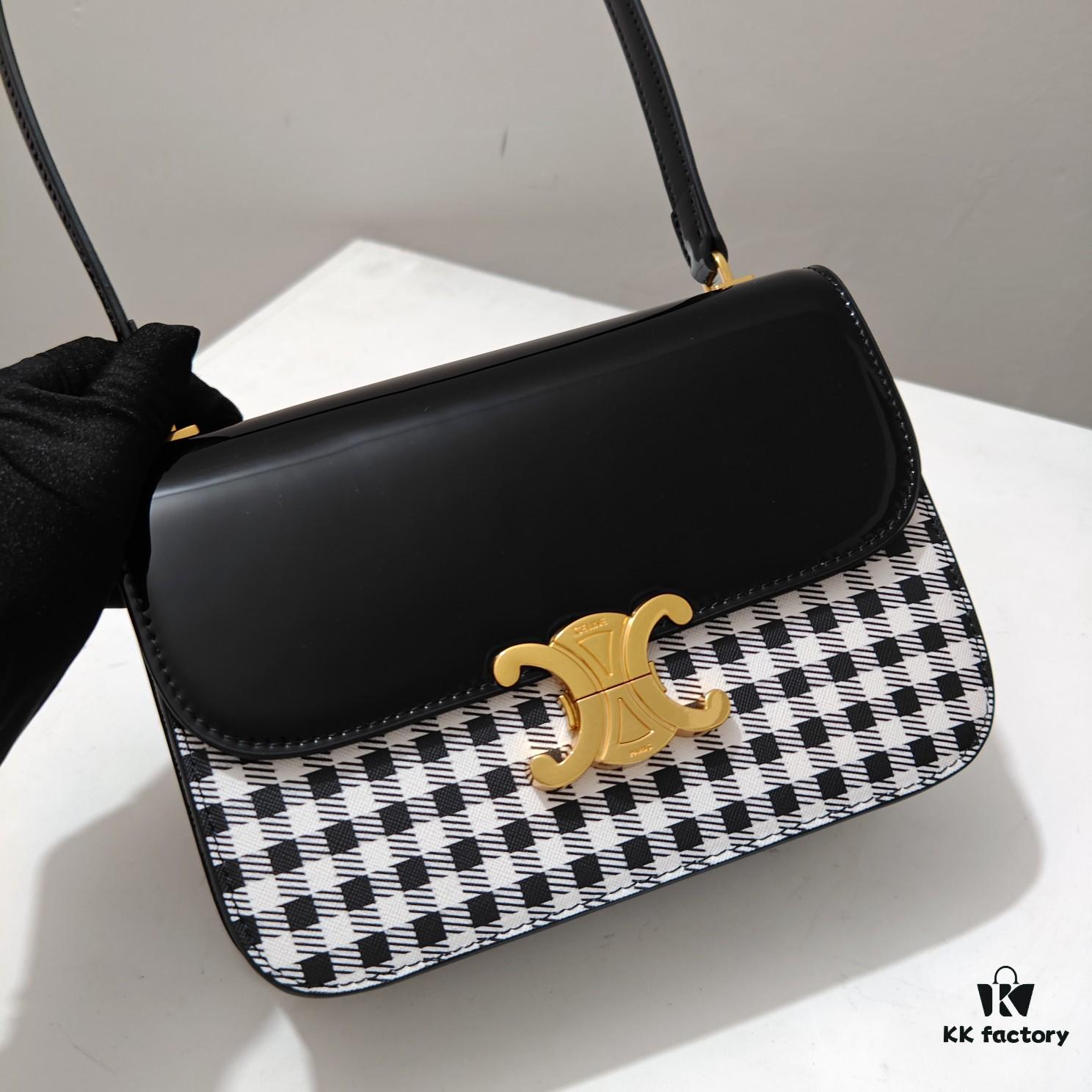 Celine 2024 Autumn/Winter New Arrival GARANCE – Timeless Elegance in Glossy Cowhide Leather