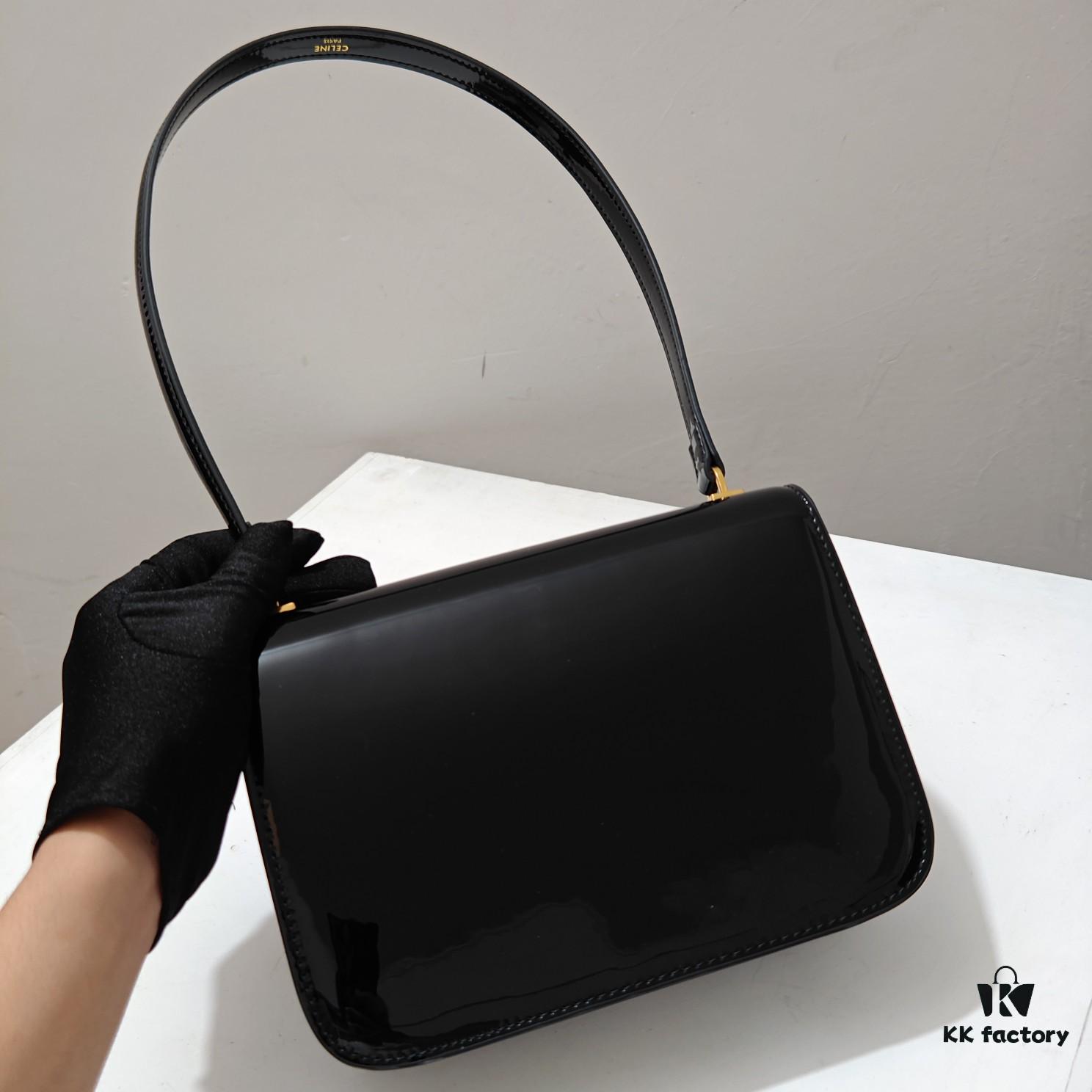 Celine 2024 Autumn/Winter New Arrival GARANCE – Timeless Elegance in Glossy Cowhide Leather