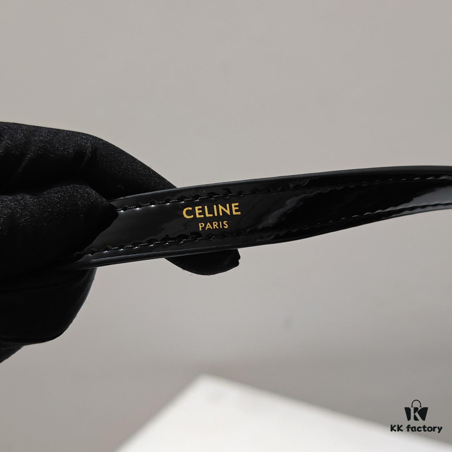 Celine 2024 Autumn/Winter New Arrival GARANCE – Timeless Elegance in Glossy Cowhide Leather