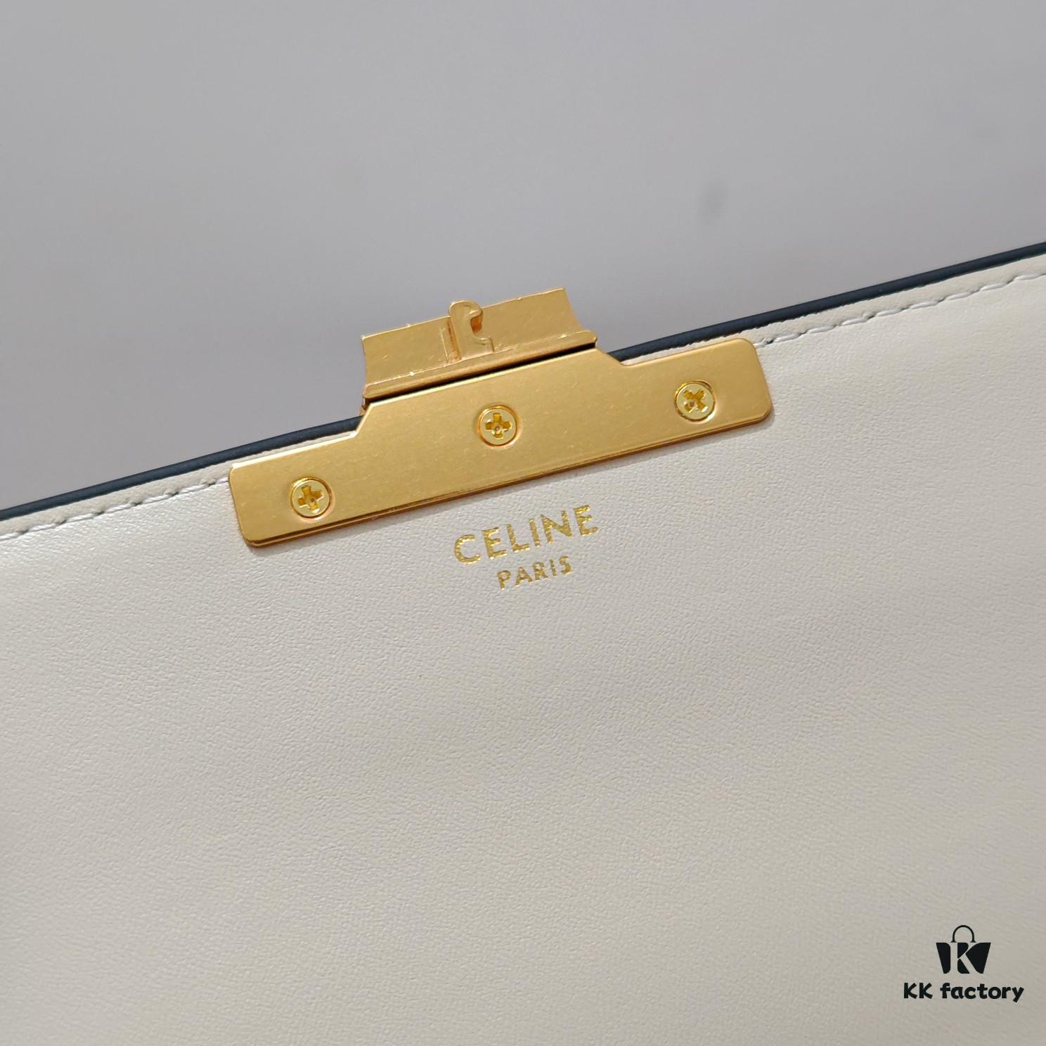 Celine 2024 Autumn/Winter New Arrival GARANCE – Timeless Elegance in Glossy Cowhide Leather