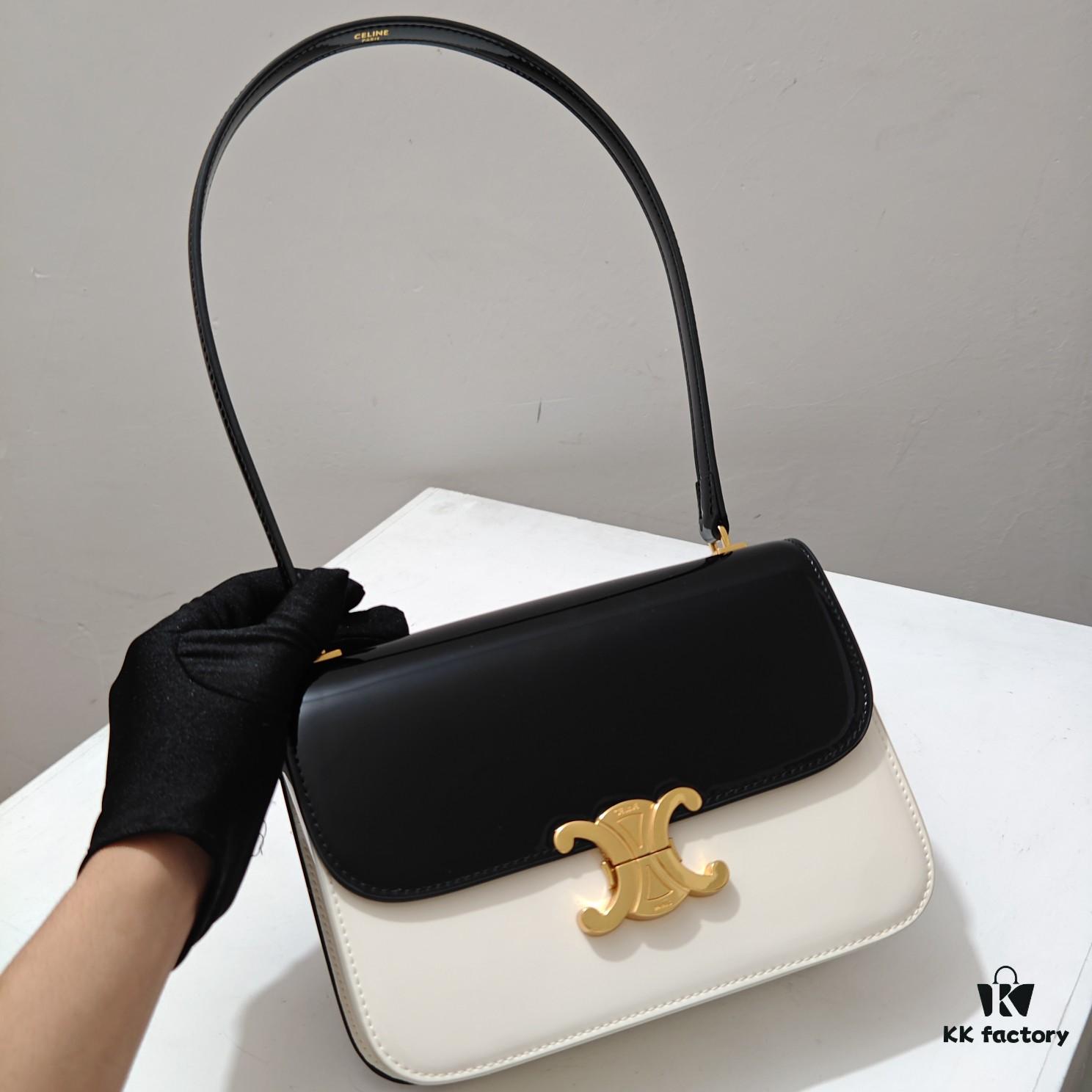 Celine 2024 Autumn/Winter New Arrival GARANCE – Timeless Elegance in Glossy Patent Leather