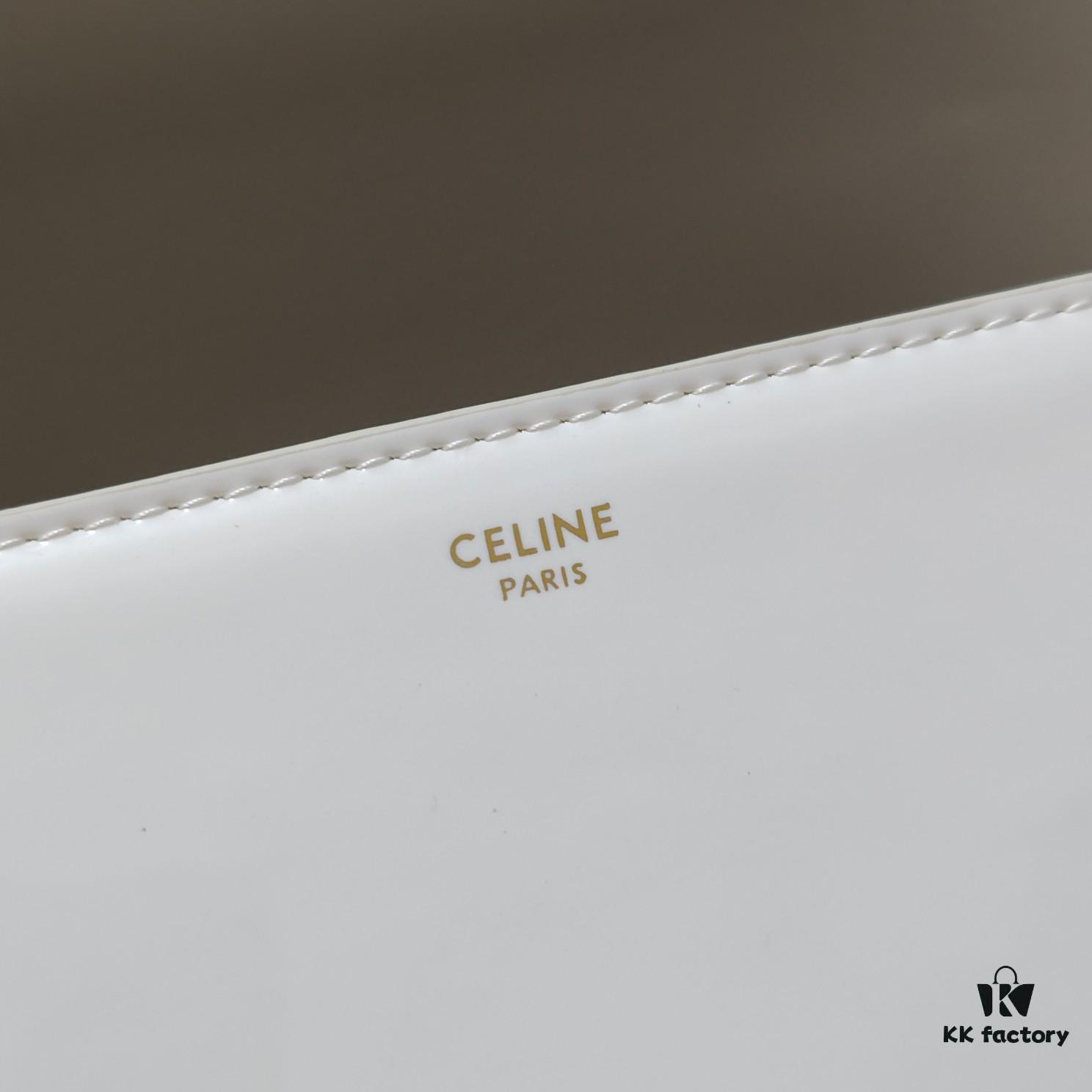 Celine 2024 Autumn/Winter New Arrival GARANCE – Timeless Elegance in Glossy Patent Leather
