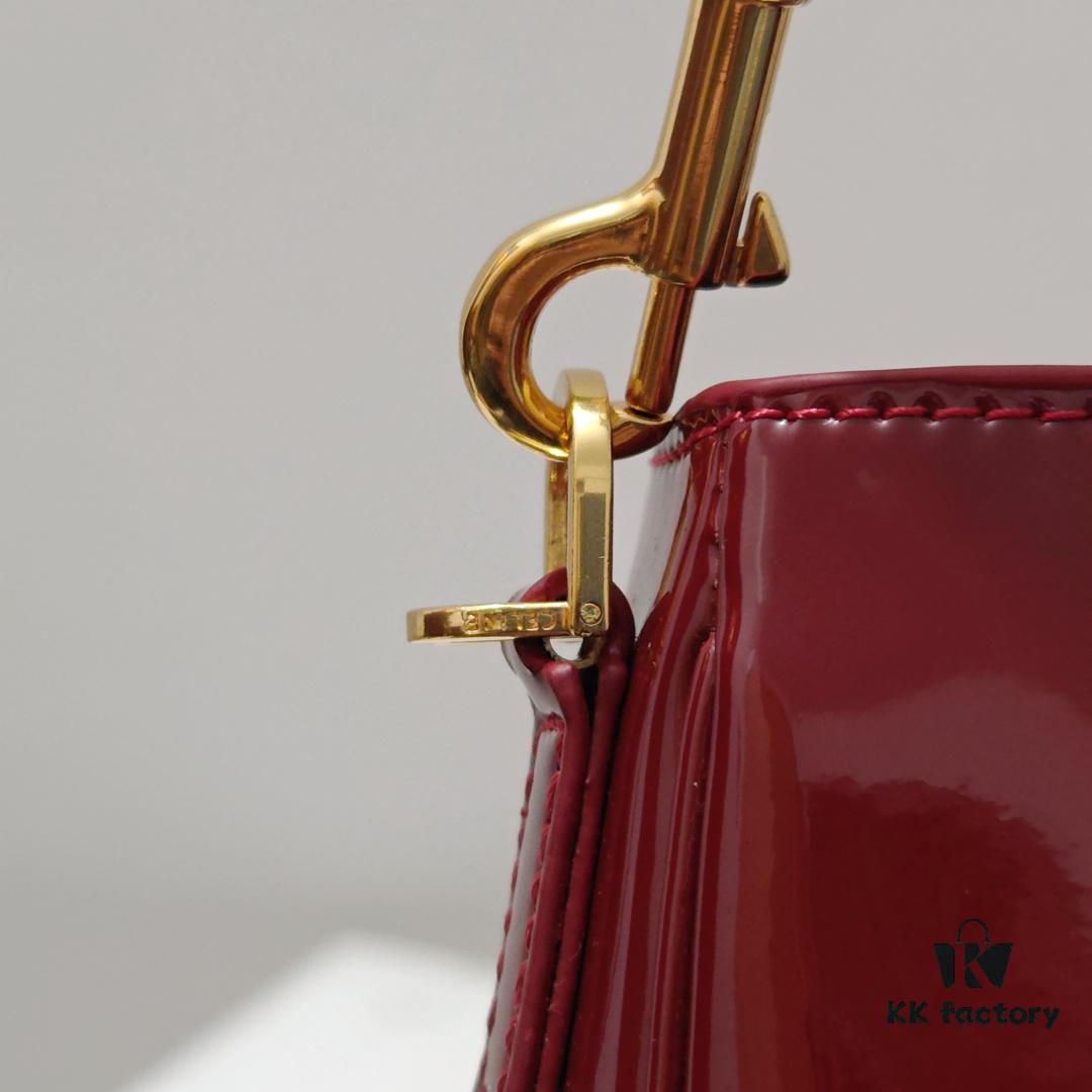 Genuine Leather In Stock, Celine 2025 New Arrival 16 Soft Handbag