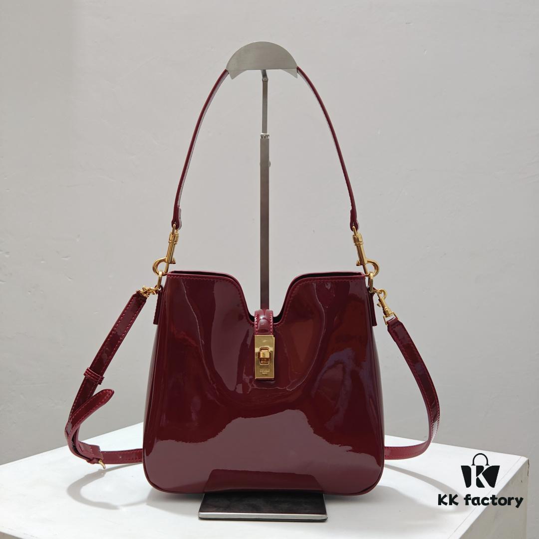 Genuine Leather In Stock, Celine 2025 New Arrival 16 Soft Handbag