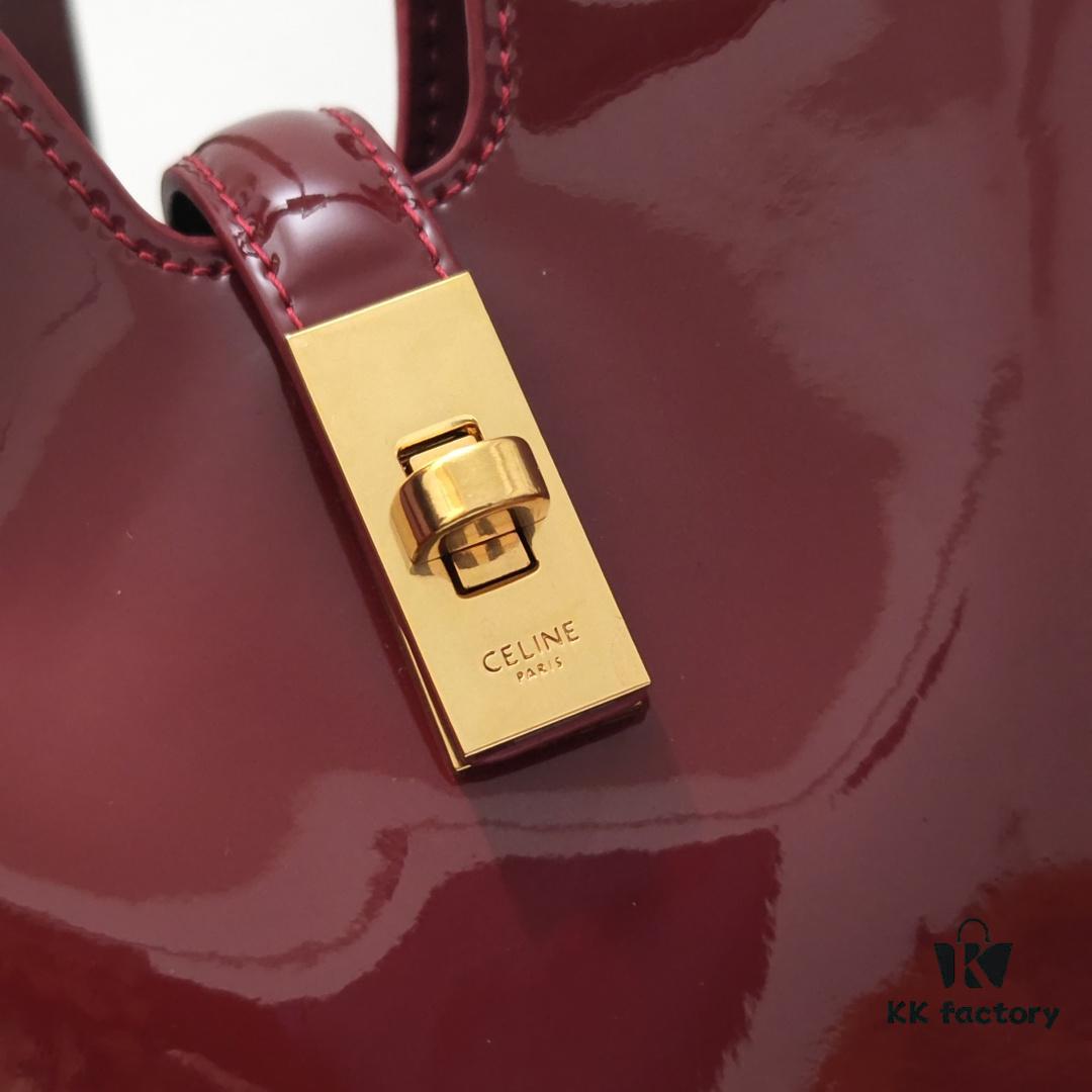 Genuine Leather In Stock, Celine 2025 New Arrival 16 Soft Handbag