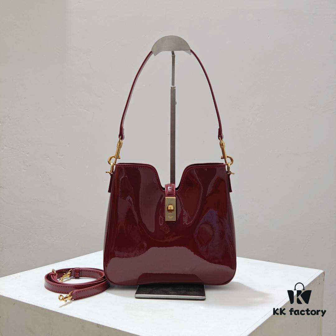 Genuine Leather In Stock, Celine 2025 New Arrival 16 Soft Handbag