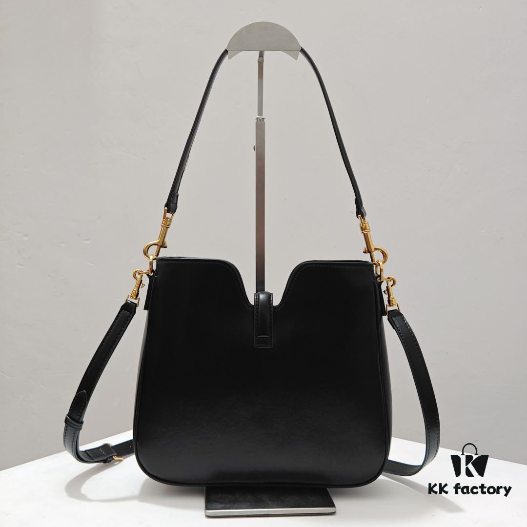 Genuine Leather In Stock, Celine 16 Soft Handbag 2025 New Arrival
