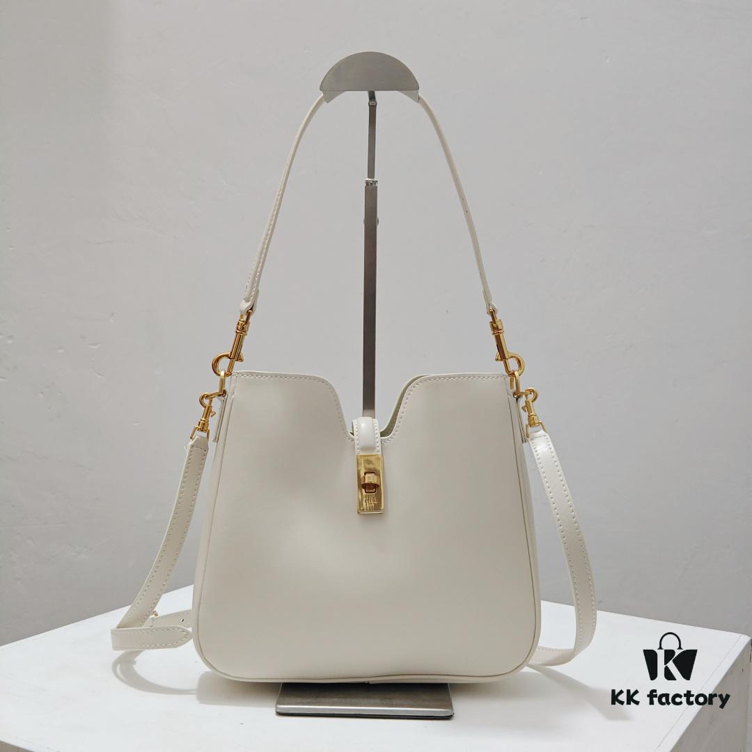 Genuine Leather In Stock, Celine 2025 New Arrival 16 Soft Handbag