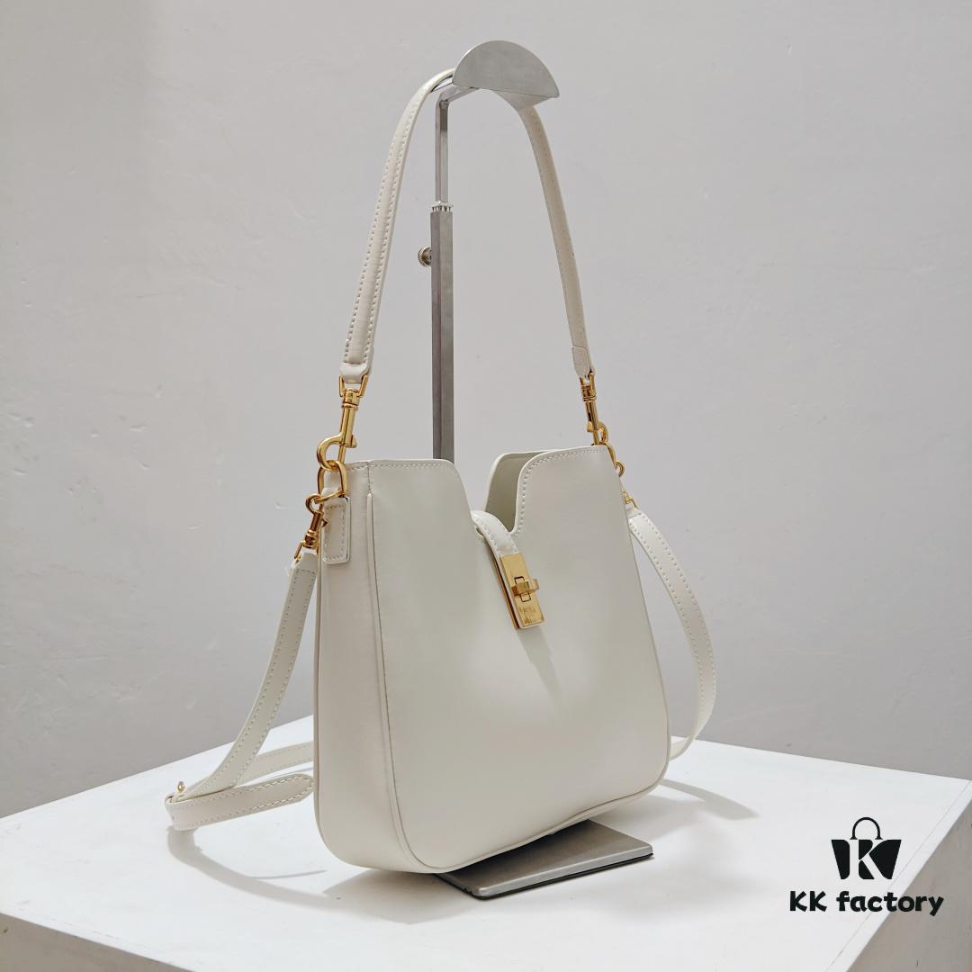Genuine Leather In Stock, Celine 2025 New Arrival 16 Soft Handbag