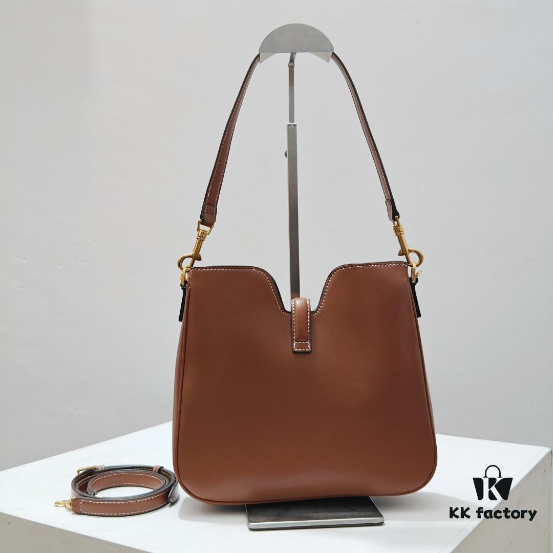 Genuine Leather In Stock, Celine 2025 New Arrival 16 Soft Handbag