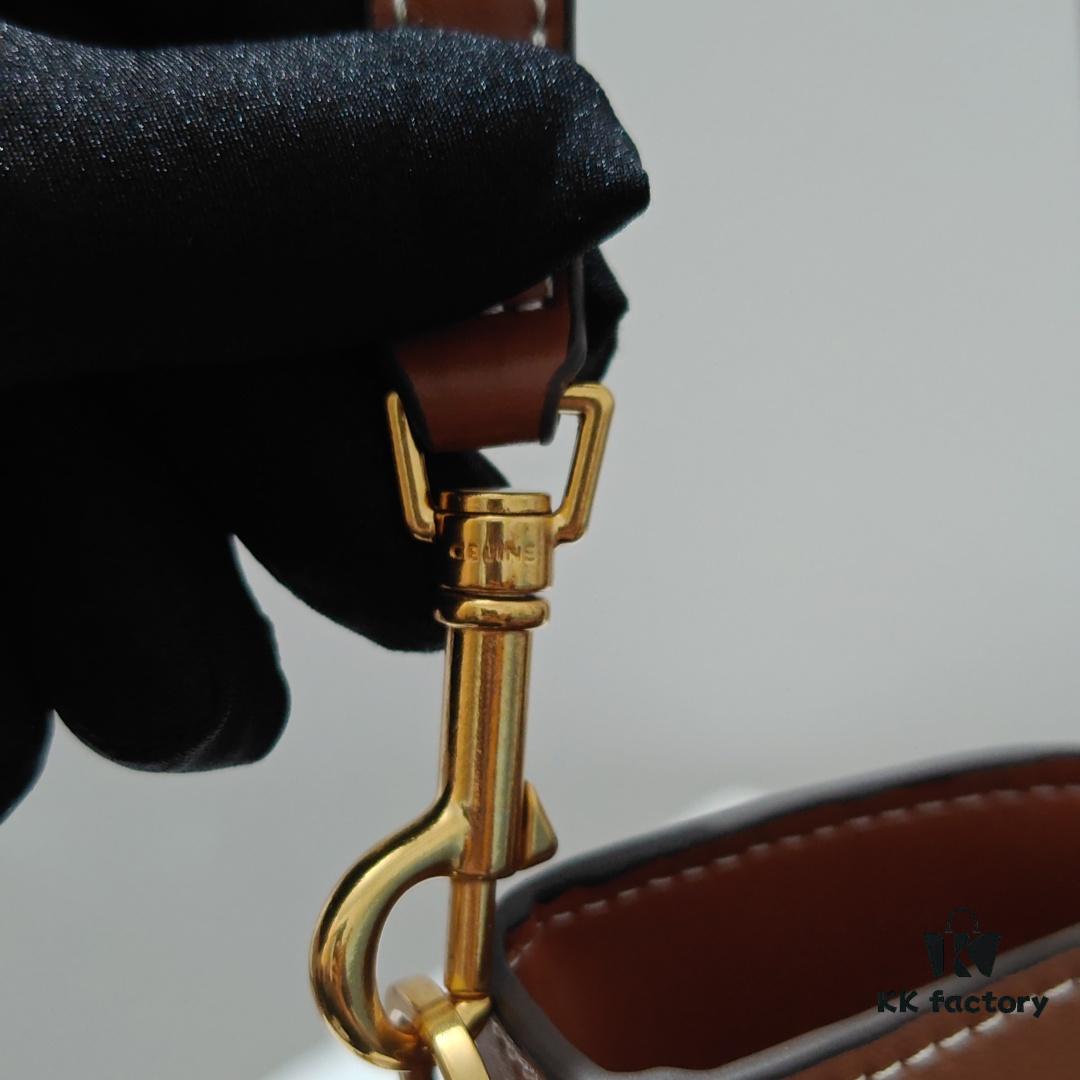 Genuine Leather In Stock, Celine 2025 New Arrival 16 Soft Handbag