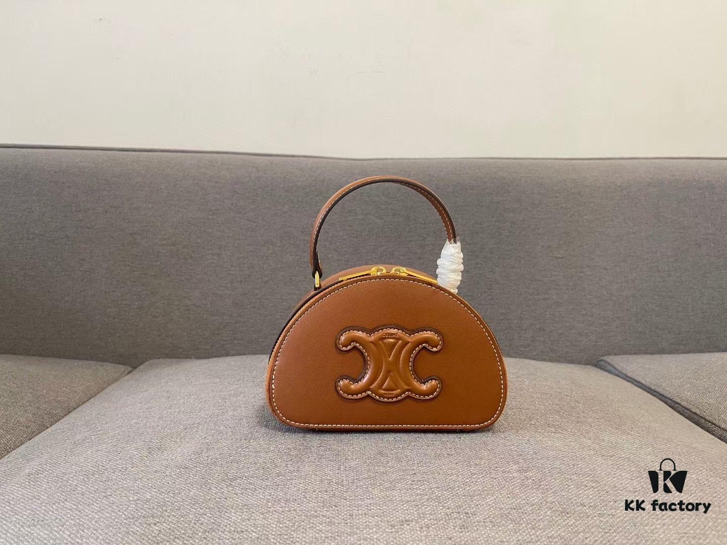 Celine New Logo Print Half-Moon Mini Bag, Upgraded Version Released