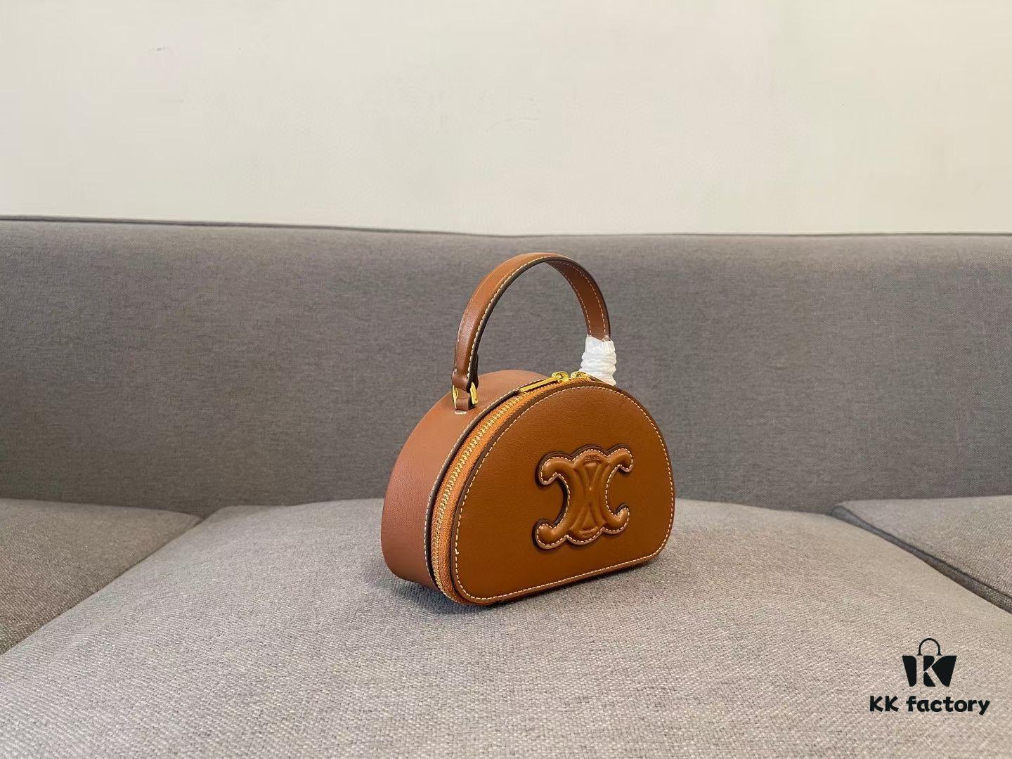 Celine New Logo Print Half-Moon Mini Bag, Upgraded Version Released