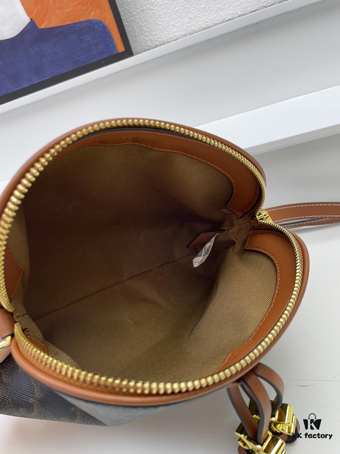 CELINE New Arrival Shell Bag, Zipper Closure, Shoulder Crossbody