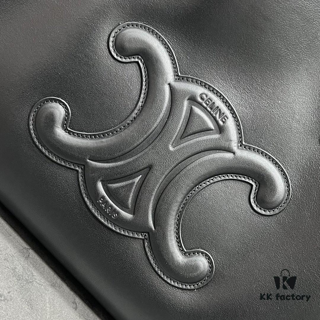 CELINE Early Autumn CABAS TRIOMPHE Drawstring Tote Bag