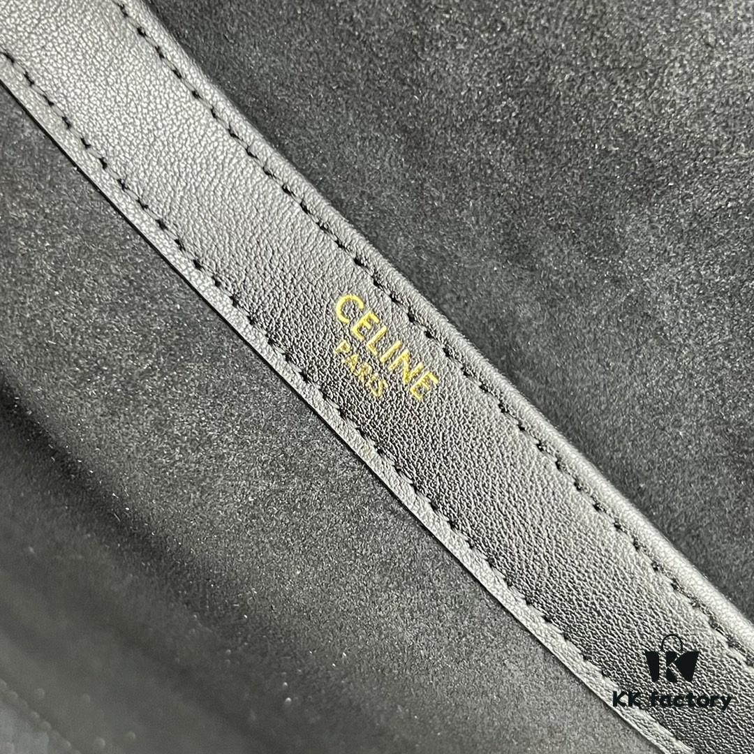 CELINE Early Autumn CABAS TRIOMPHE Drawstring Tote Bag