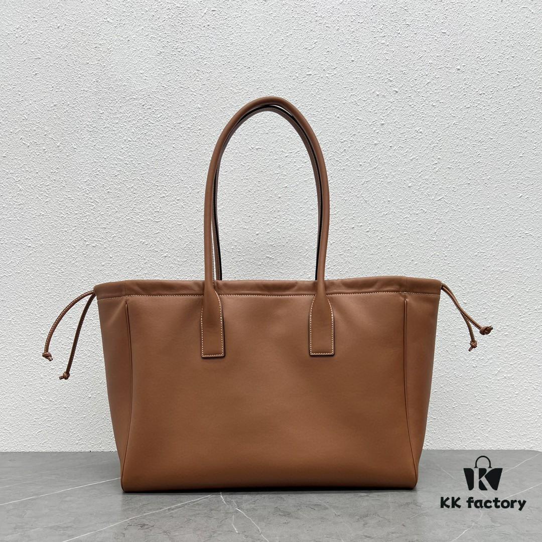 CELINE Early Autumn CABAS TRIOMPHE Drawstring Tote Bag